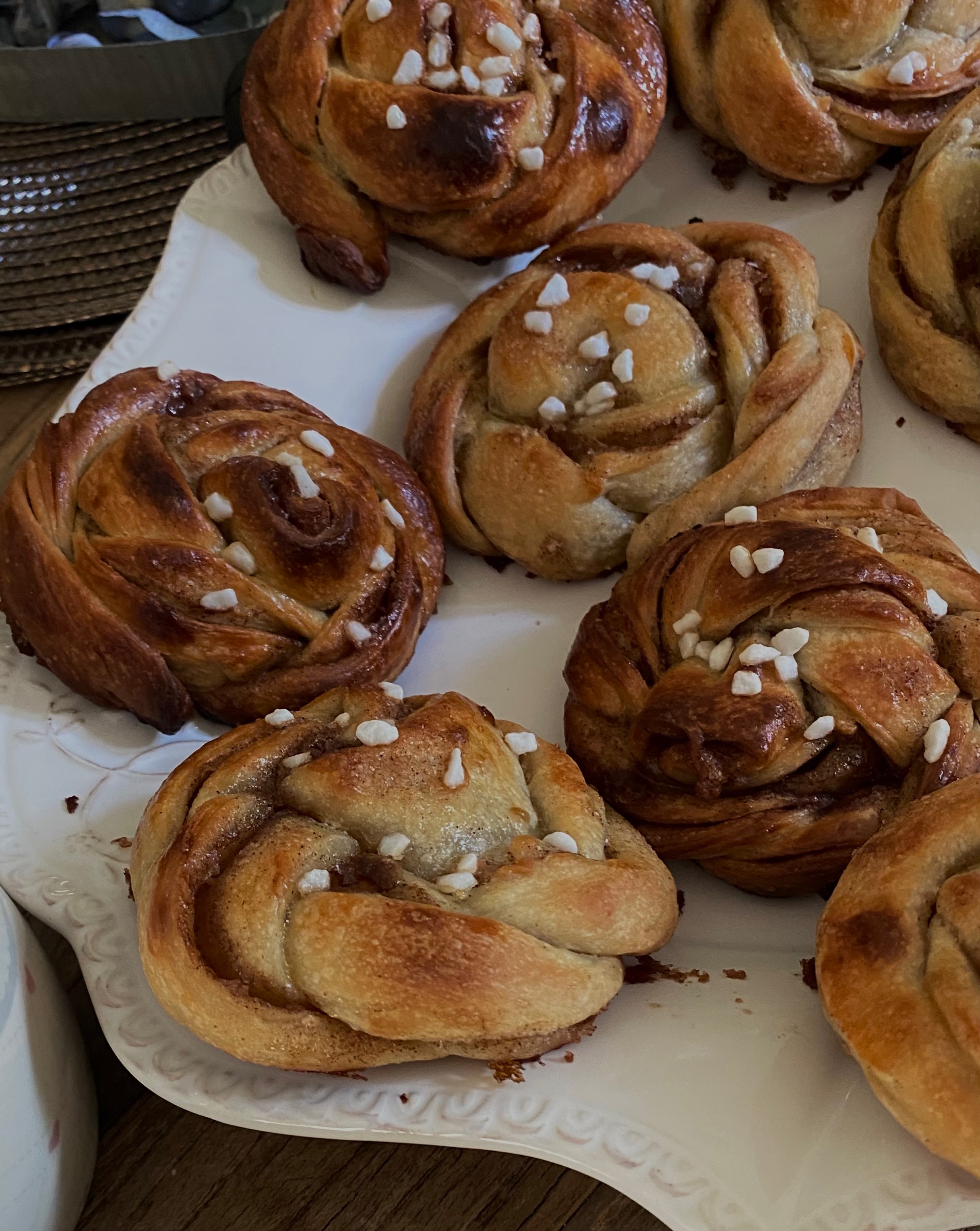 Zimtschnecken Zucker